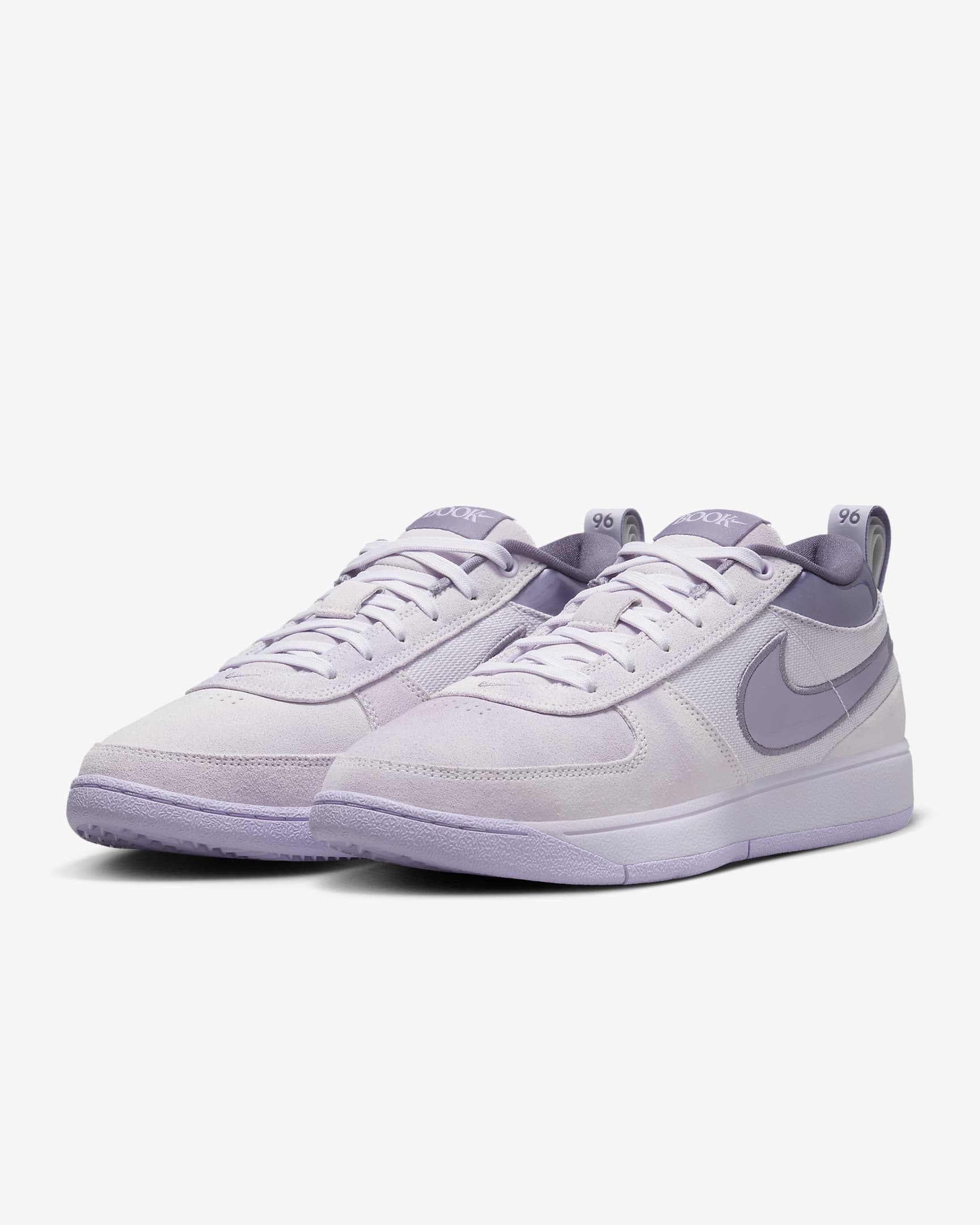 Sizing Nike Book 1 EP 'Barley Grape Lilac' Lelaki/Wanita Kasual. FJ4250-500