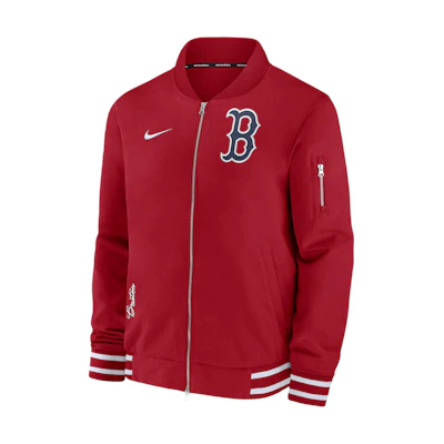 Nike Boston Red Sox Authentic Logo Full-Zip Jacket Red 015D03ATBQ-132