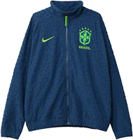 Nike Brazil National Team Blue Soccer Track Jacket DX2045-490 Nike Brazil National Team Blue Soccer Track Jacket DX2045-490