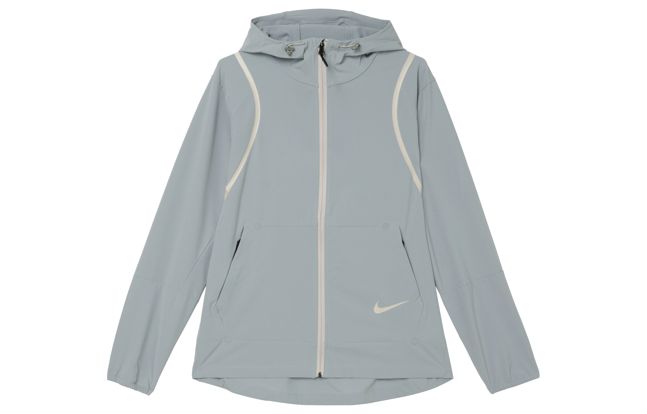 Nike Breathable Waterproof Running Jacket in Fossil Stone Color FZ4771-041