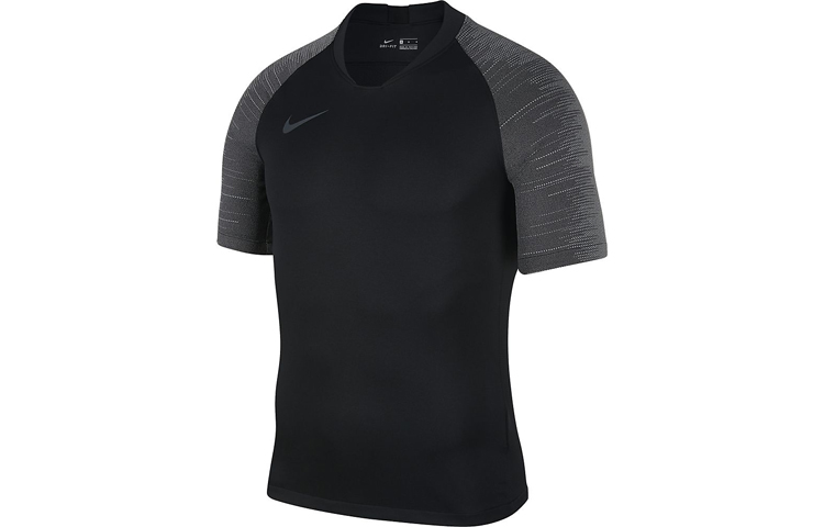 Nike Breathe Strike Black Short Sleeve Soccer Training Shirt AT5871-010
