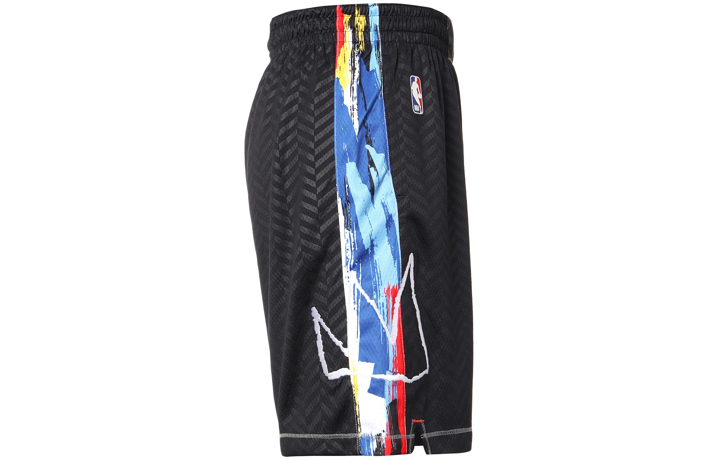 Lookbook Nike Brooklyn Nets Fan Edition Celana Basket Kasual Musim FW20 Hitam CN1964-010