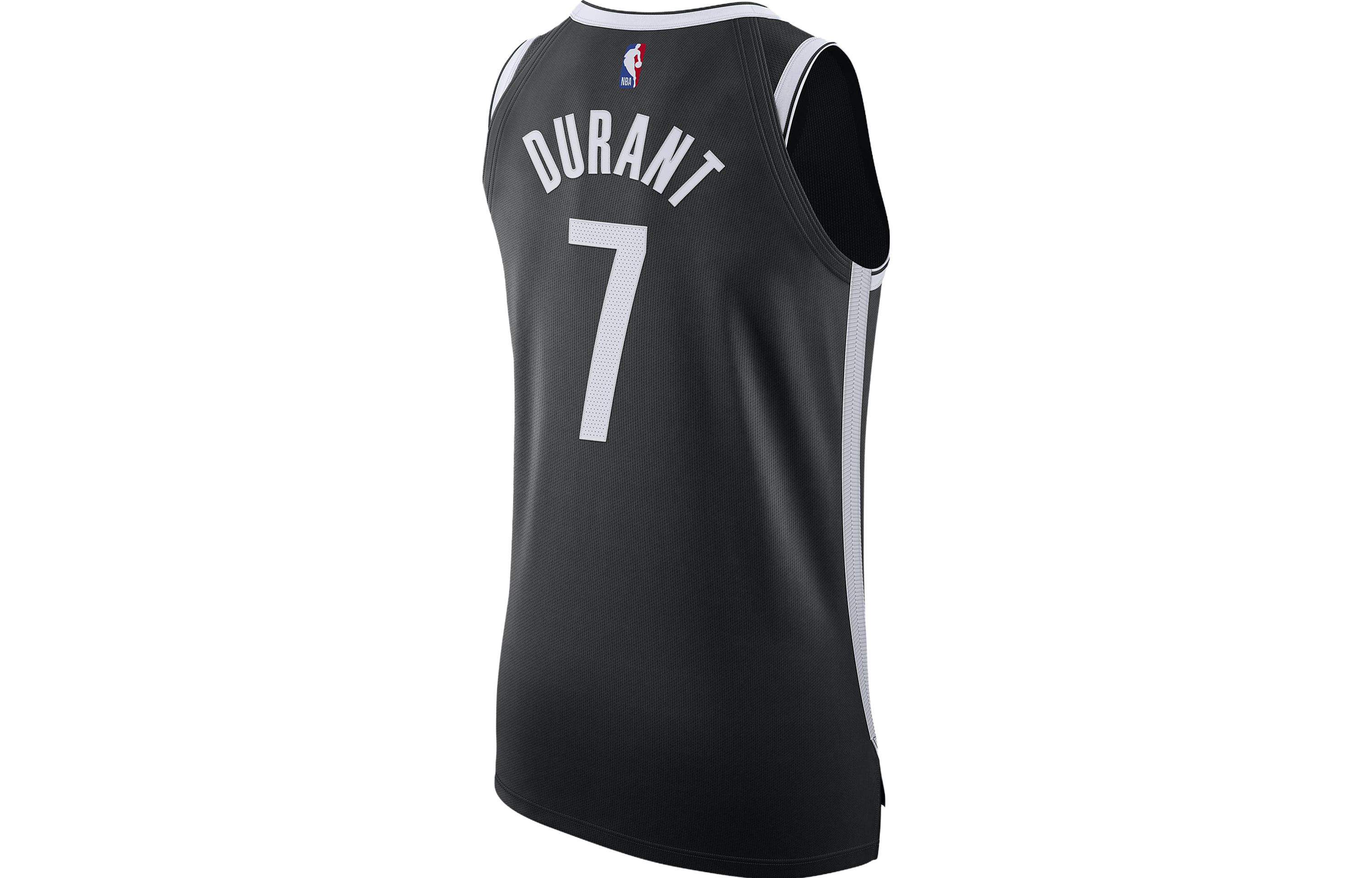 Nike Brooklyn Nets Kevin Durant #7 NBA Jersey Black  Basketball Tank. CW3436-012 圖 3