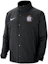 Order Nike Brooklyn Nets Logo Jaket Hitam Sukan CD3037-010