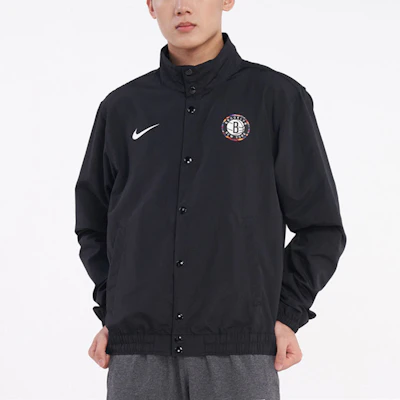 Nike Brooklyn Nets Logo Jaket Hitam Sukan CD3037-010 Shop Nike Brooklyn Nets Logo Jaket Hitam Sukan CD3037-010