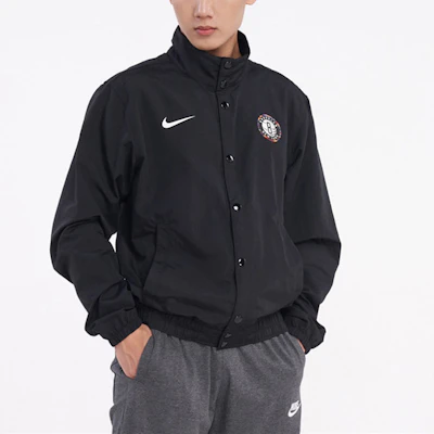 Nike Brooklyn Nets Logo Jaket Hitam Sukan CD3037-010 Purchase Nike Brooklyn Nets Logo Jaket Hitam Sukan CD3037-010