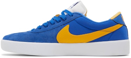 Nike SB Bruin React 經典拼色休閒板鞋 藍黃 男女同款 Lookbook Nike SB Bruin React 經典拼色休閒板鞋 藍黃 男女同款