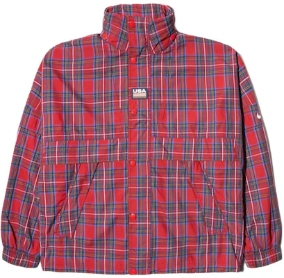 Nike Button Stripe Stand Collar Jaket Warna-warni Unisex CD6375-657 Buy Nike Button Stripe Stand Collar Jaket Warna-warni Unisex CD6375-657