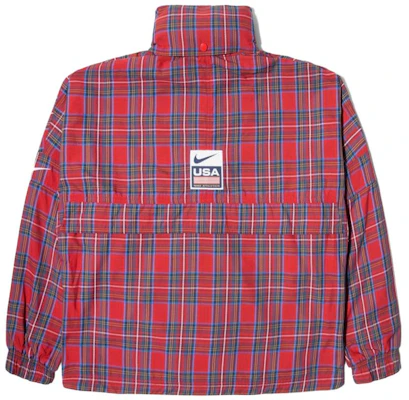 Nike Button Stripe Stand Collar Jaket Warna-warni Unisex CD6375-657 Lookbook Nike Button Stripe Stand Collar Jaket Warna-warni Unisex CD6375-657