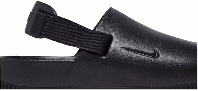 Lookbook Nike Calm Mule 防滑耐磨 舒適百搭氣質 包頭拖鞋 男女同款 黑色