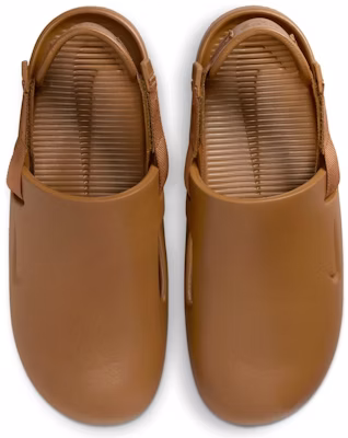Nike Calm Mule 舒適耐磨 橡膠底 防磨包頭拖鞋 男款 褐色 Shop Nike Calm Mule 舒適耐磨 橡膠底 防磨包頭拖鞋 男款 褐色