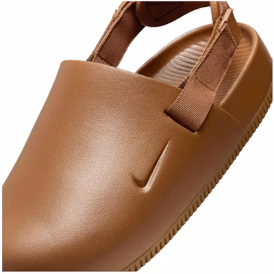 Nike Calm Mule 舒適耐磨 橡膠底 防磨包頭拖鞋 男款 褐色 Sizing Nike Calm Mule 舒適耐磨 橡膠底 防磨包頭拖鞋 男款 褐色