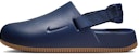 Nike Calm Mule 'Navy Gum' Biru Sesuai dengan Getah FD5131-400