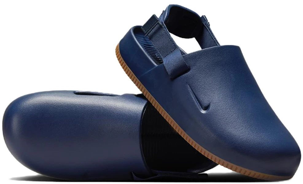 Nike Calm Mule 'Navy Gum' Original Terbaru 2023 FD5131-400 Lookbook Nike Calm Mule 'Navy Gum' Original Terbaru 2023 FD5131-400