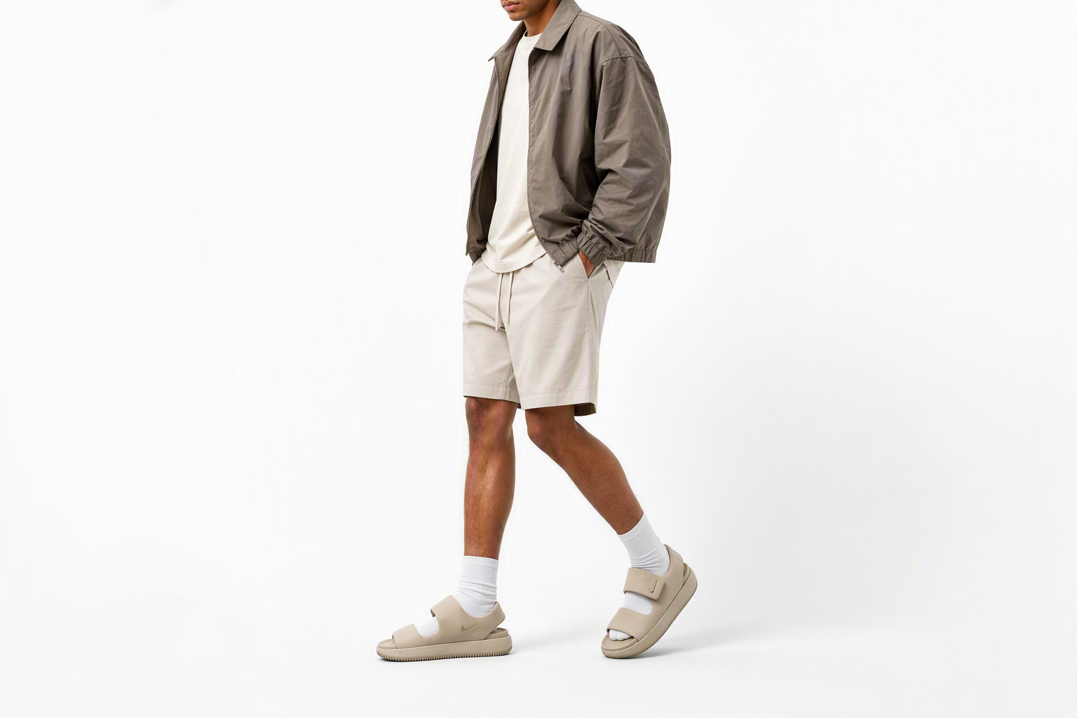 Order Sandale Nike Calm ''Khaki''. FJ6044-200