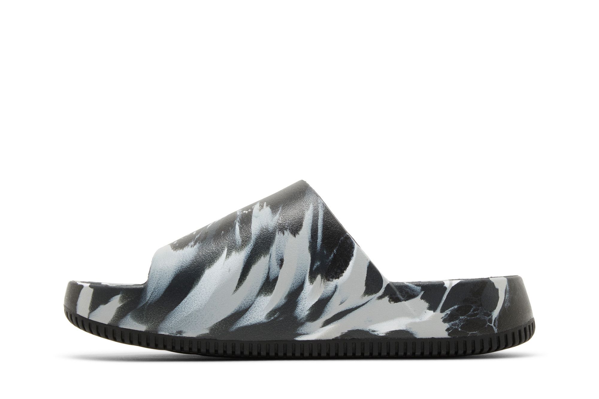 Lookbook Nike Calm SE Slide 'Hitam Marbled' FV5637-001