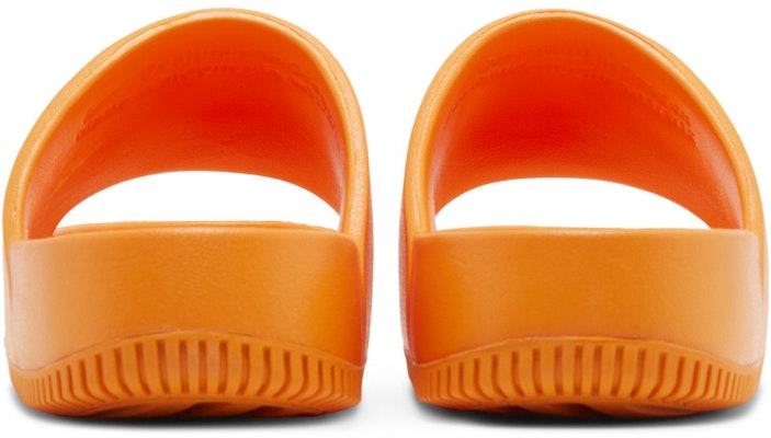 Nike Calm Slide 'Bright Mandarin' FD4116-800 Details for Nike Calm Slide 'Bright Mandarin' FD4116-800