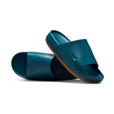 Nike Calm Slides Blue Force/Sword Medium Brown/Blue Force
