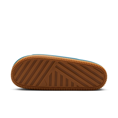 Shop Nike Calm Slides Blu Force/Marrone Medio/Spada Blu Force FD4116-402