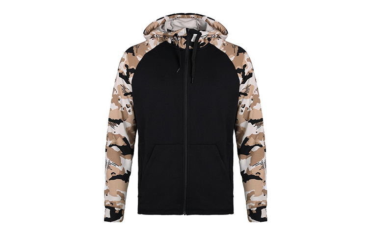 Nike Camo Patchwork Jacket - Black AQ1139-010