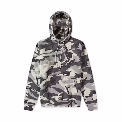 Nike Camo Pattern Pullover Retro Sweatshirt Grey White DN1253-133