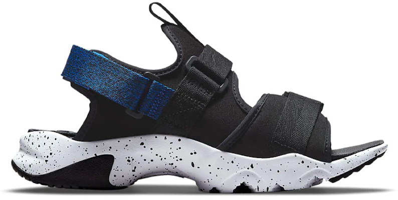 Nike Canyon Sandalen Klettverschluss Schwarz Blau Offene Zehen Flache Sandalen CI8797-009 Order Nike Canyon Sandalen Klettverschluss Schwarz Blau Offene Zehen Flache Sandalen CI8797-009