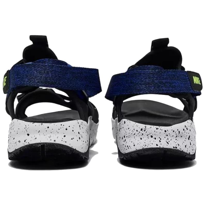 Shop Nike Canyon Sandalen Klettverschluss Schwarz Blau Offene Zehen Flache Sandalen CI8797-009