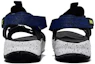 Shop Nike Canyon Sandalen Klettverschluss Schwarz Blau Offene Zehen Flache Sandalen CI8797-009