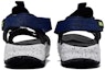 Shop Nike Canyon Sandal Velcro Open Toe Flat Heel Black Blue Sandals 'Black Blue' CI8797-009