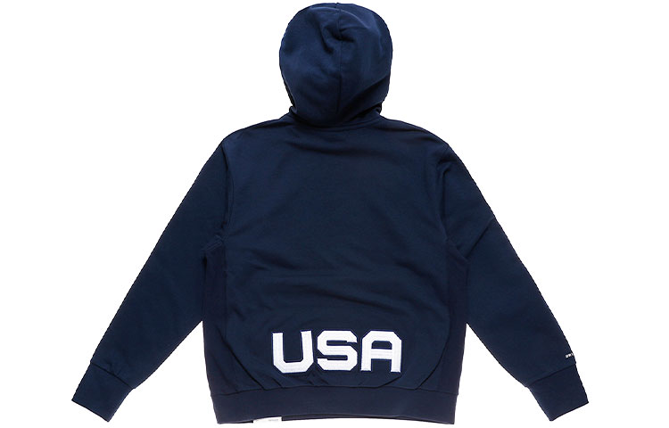 Nike Casual Big Logo Pullover Hoodie - Dark Blue DA0109-419 圖 3