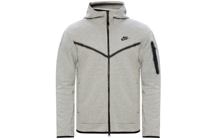 Nike Casual Breathable Zip Hoodie Jacket - Grey CU4489-063 圖 2