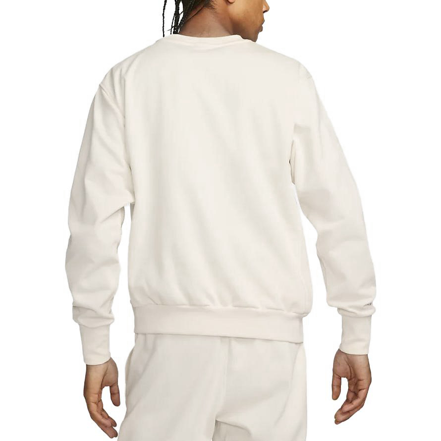 Details for Nike Casual Crewneck Printed Long Sleeve Sweatshirt Light Beige FJ9558-110