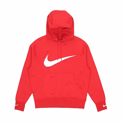 Nike Casual Fleece Hoodie Red DA0111-657