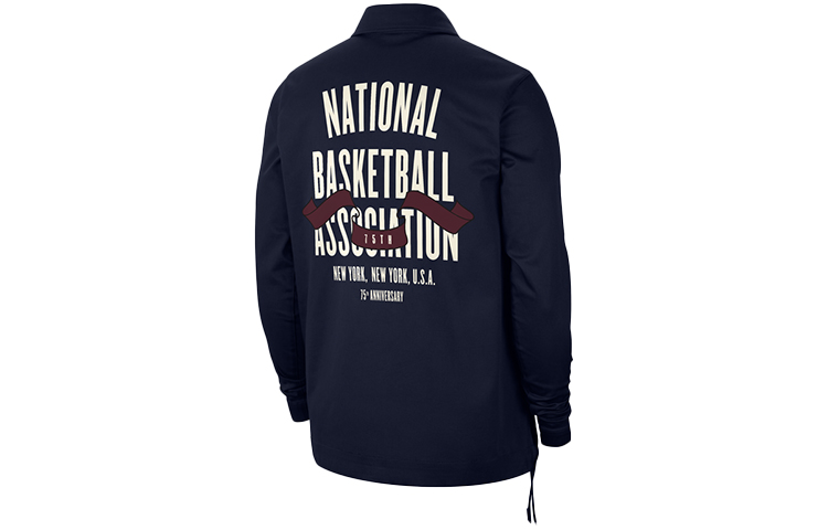 Nike Casual Letter Print Jacket Dark Navy Blue DB1233-419 圖 2