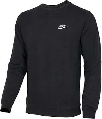 Nike Casual Loose Fit Crewneck Pullover Sweatshirt Hitam 804343-010 Buy Nike Casual Loose Fit Crewneck Pullover Sweatshirt Hitam 804343-010