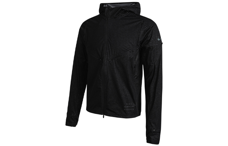 Nike Casual Running Hooded Jacket Black DA0417-010 圖 4