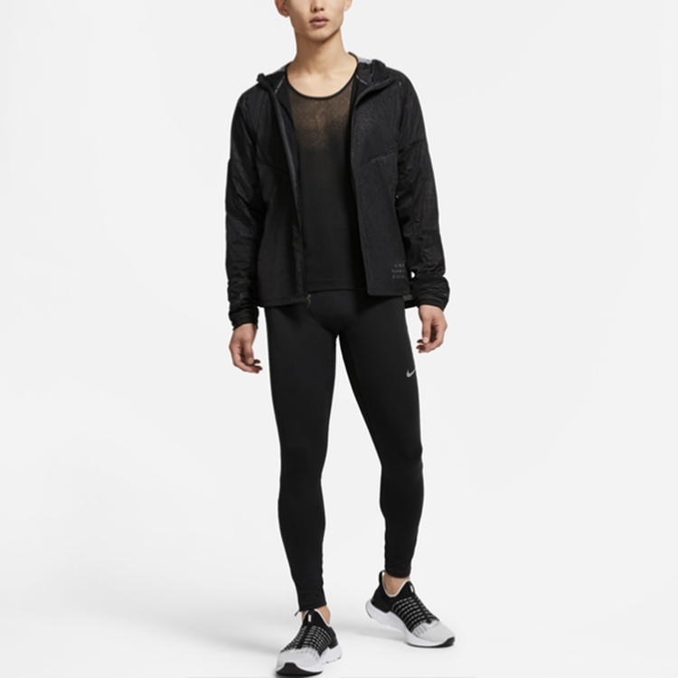 Nike Casual Running Hooded Jacket Black DA0417-010 圖 5