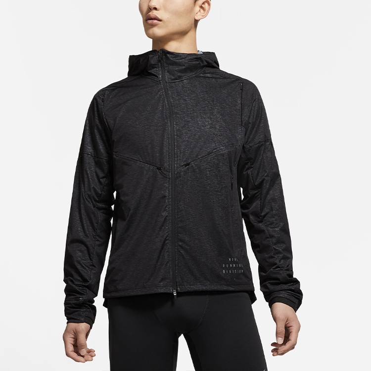 Nike Casual Running Hooded Jacket Black DA0417-010 圖 6