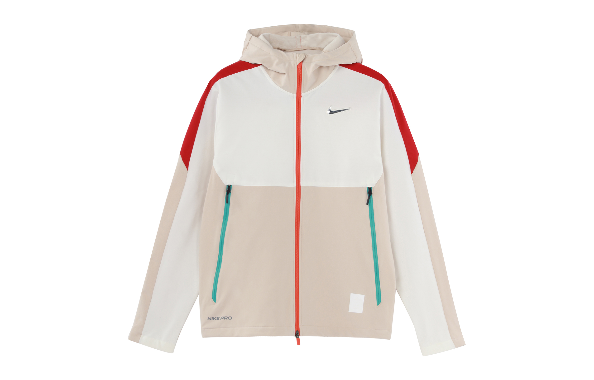 Nike Casual Sports Logo Hoodie Jacket Sail White DQ5064-133