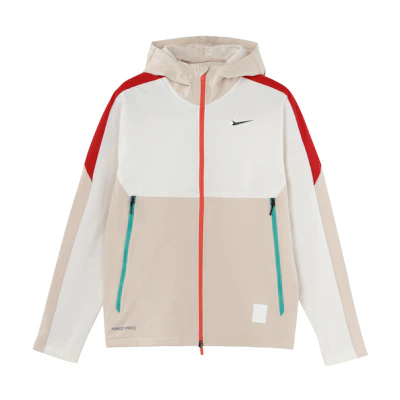 Nike Casual Sports Logo Hoodie Jacket Sail White DQ5064-133
