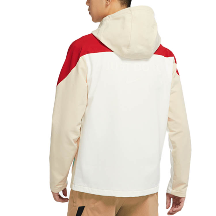 Nike Casual Sports Logo Hoodie Jacket Sail White DQ5064-133 圖 7