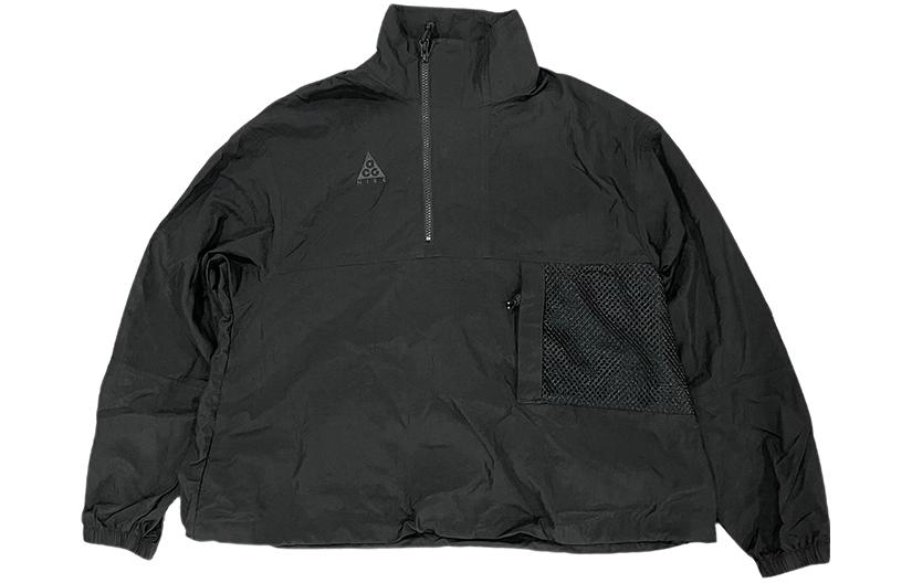 Nike Casual Sports Outdoor Utility Long-Sleeve Jacket Unisex Black BQ7292-010