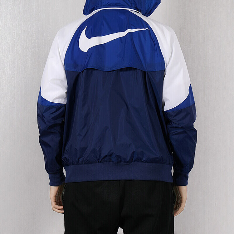 Nike Casual Windbreaker Jacket Blue AR2210-492 圖 5