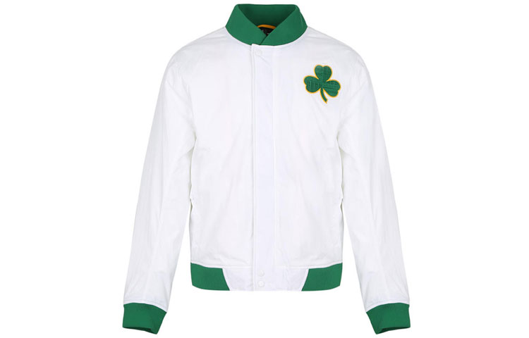 Nike Celtics Basketball Woven Fit Jacket White AH5271-100 圖 5