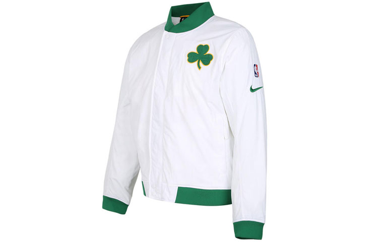 Nike Celtics Basketball Woven Fit Jacket White AH5271-100 圖 6