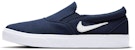 Nike Charge Slip SB 'Midnight Navy' Lelaki Kasut Biru Gelap CT3523-401