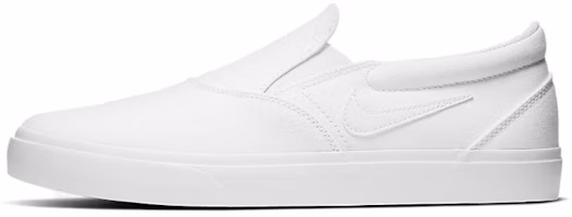 Nike Charge Slip SB 'Triple White' CT3523-100 Nike Charge Slip SB 'Triple White' CT3523-100