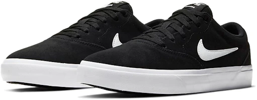 Lookbook Nike SB Charge Suede 低幫 板鞋 男女同款 黑白