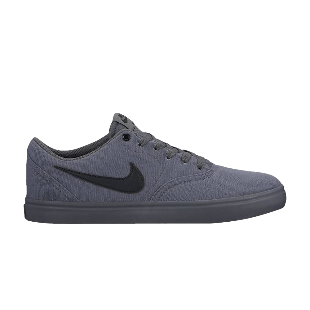 Nike Check Solar Canvas SB 'Dark Grey' 843896-008