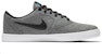 Nike Check Solarsoft Canvas SB 'Hitam Putih' 843896-004